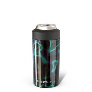 FrostBuddy Universal Buddy Northern Lights Insulated Can Cooler, 12+hrs cold NIB